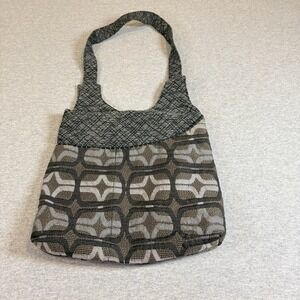 Maruca‎ Shoulder Bag Womens OS Grey Geometric Tapestry Handmade Boulder CO